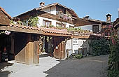 Bansko, traditional houses 